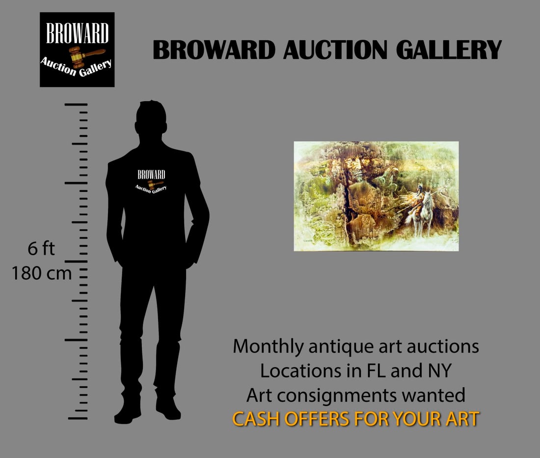 Gerald Bogard (CA,20C) oil painting - 2