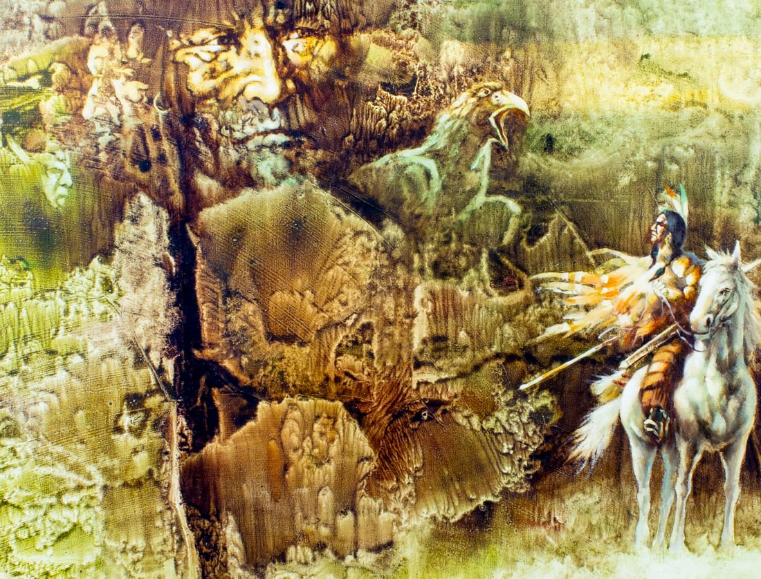 Gerald Bogard (CA,20C) oil painting - 5