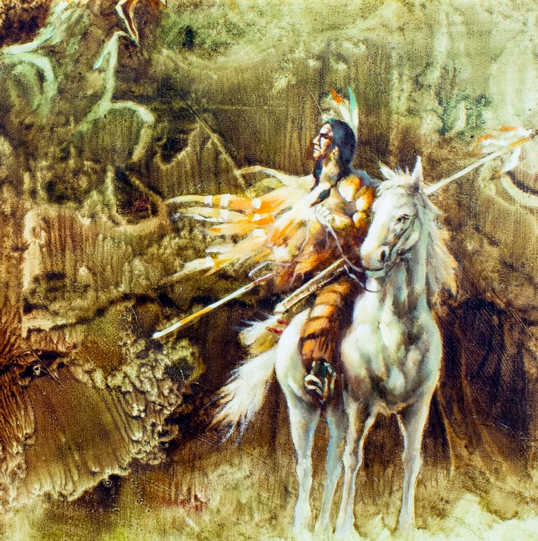 Gerald Bogard (CA,20C) oil painting - 7