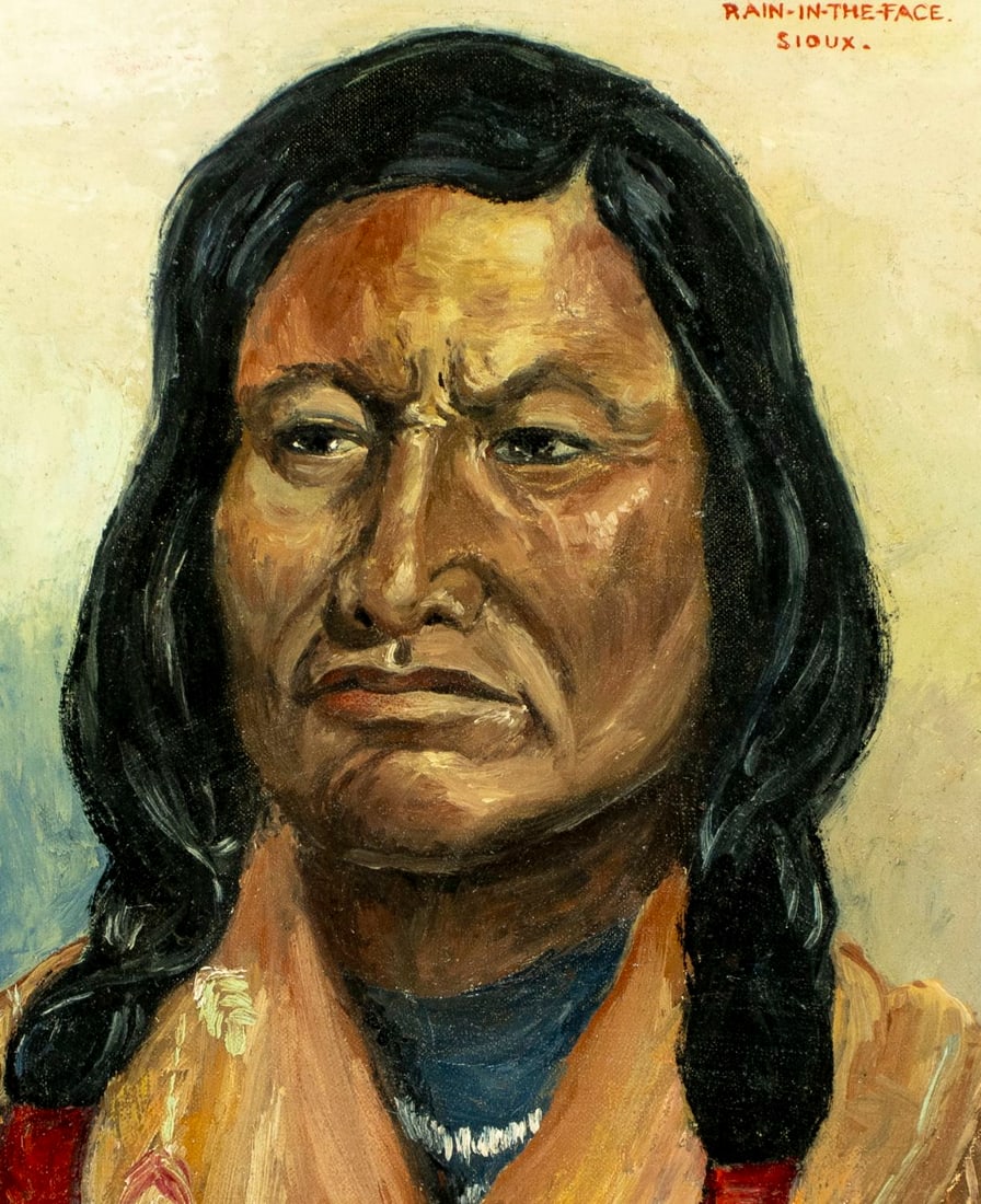 B Maff (US,mid 20C) oil painting AFTER Henry H Cross - 5