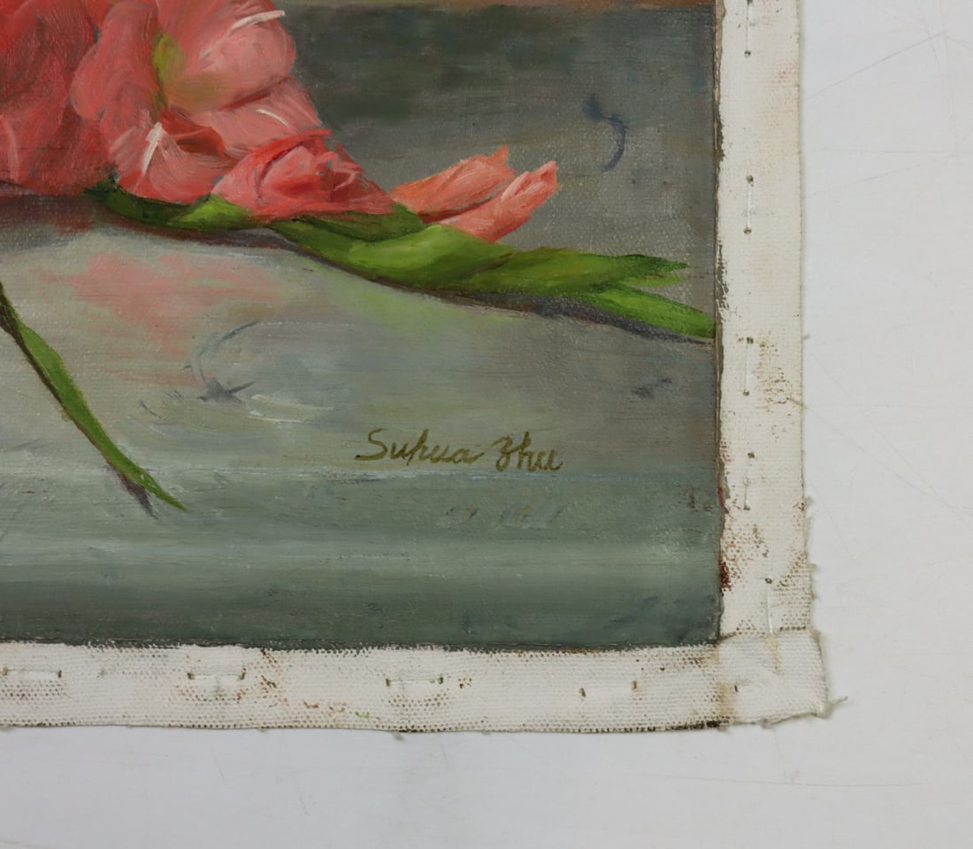 Suhua Zhu (US,China,20C) oil painting - 10