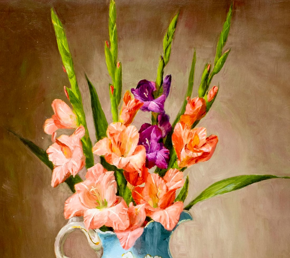 Suhua Zhu (US,China,20C) oil painting - 6