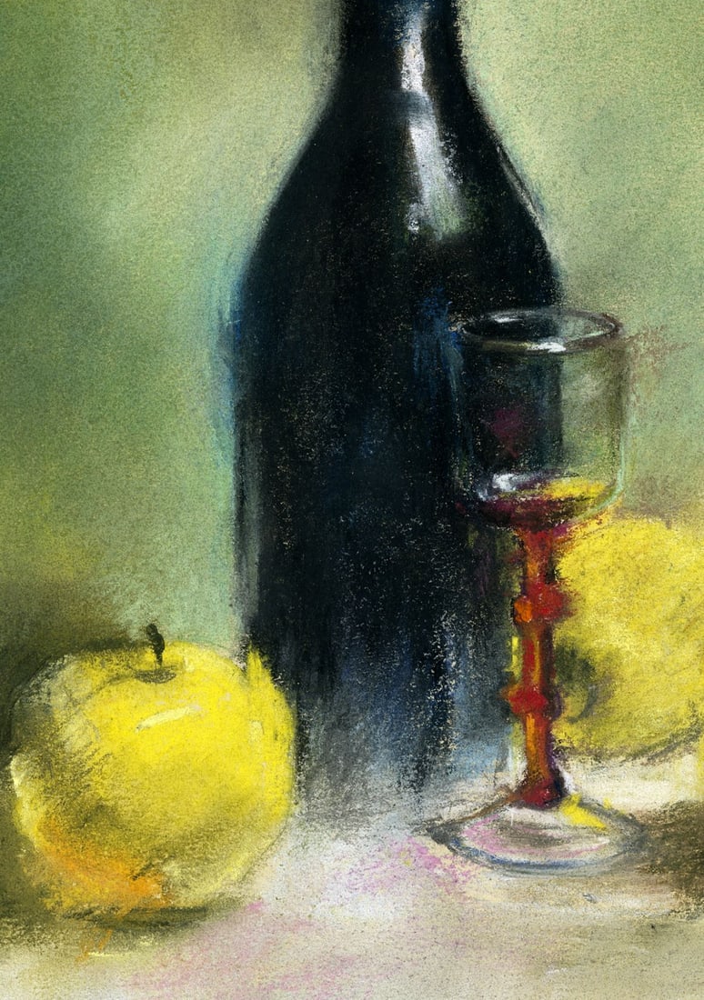 Ksenia Vasilchenko (Ukraine,b 1996) pastel painting - 5