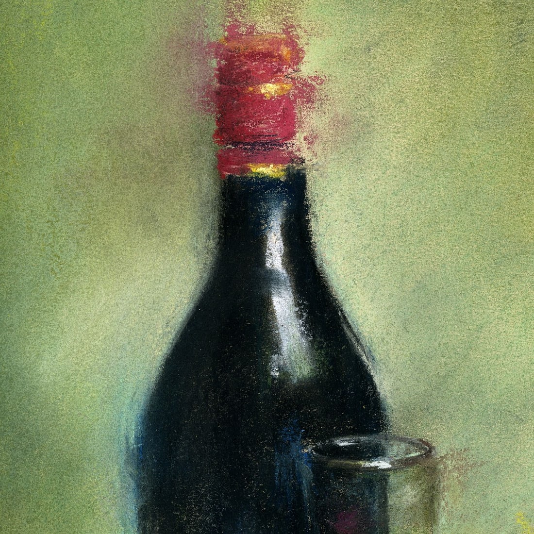 Ksenia Vasilchenko (Ukraine,b 1996) pastel painting - 6