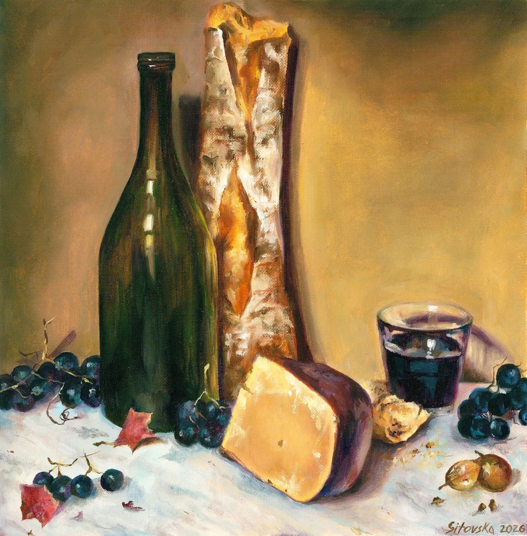 Anna Sitovska (Ukraine,20/21C) oil painting (1 of 10)