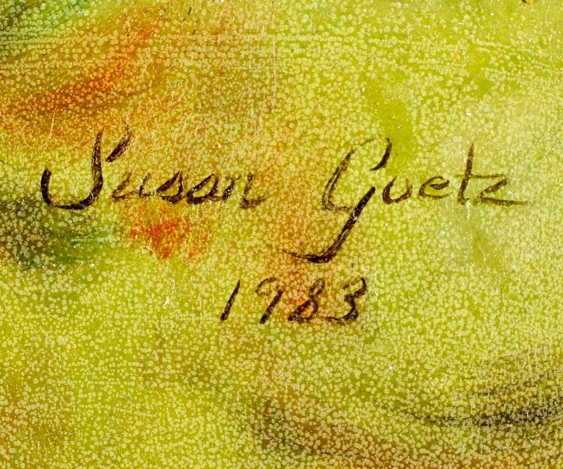 Susan Goetz (NY,20/21C) oil painting - 4