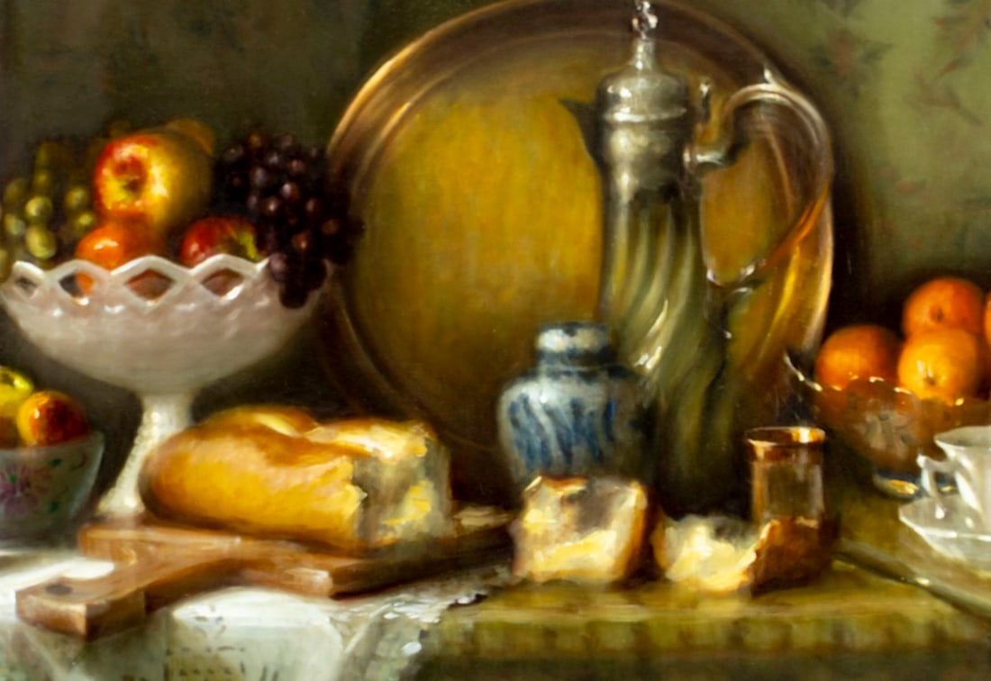 Susan Goetz (NY,20/21C) oil painting - 5