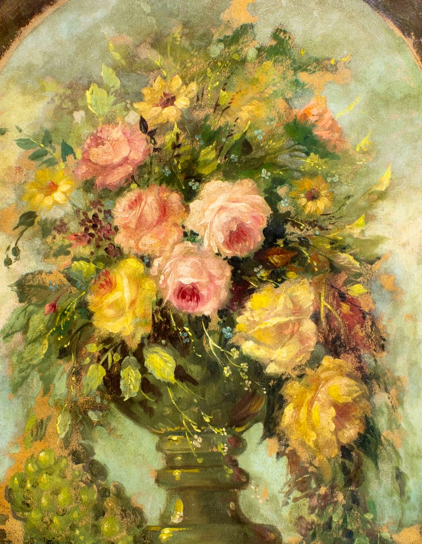 Van Veen (Dutch,early 20C) oil painting antique - 5