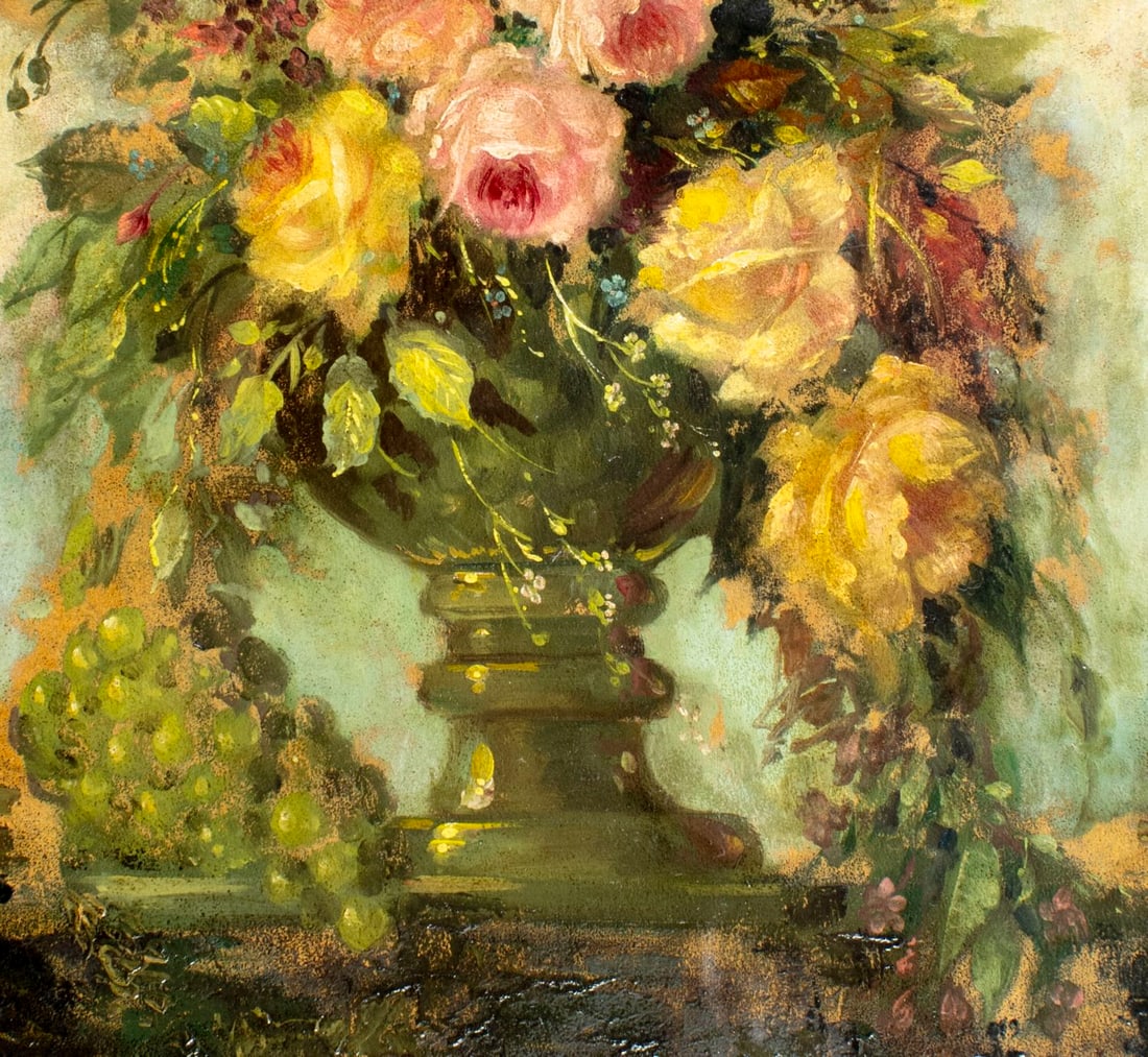 Van Veen (Dutch,early 20C) oil painting antique - 7