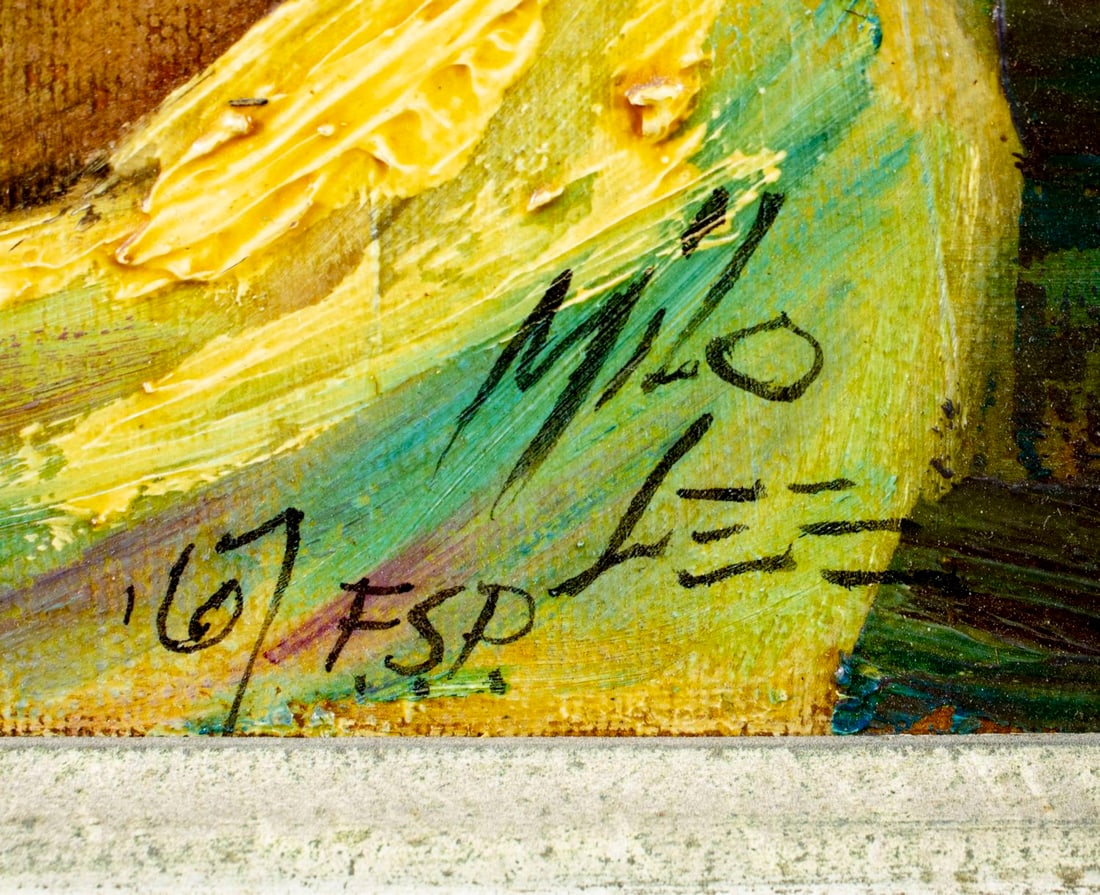 Milo Lee (US,1922-1969) oil painting - 4