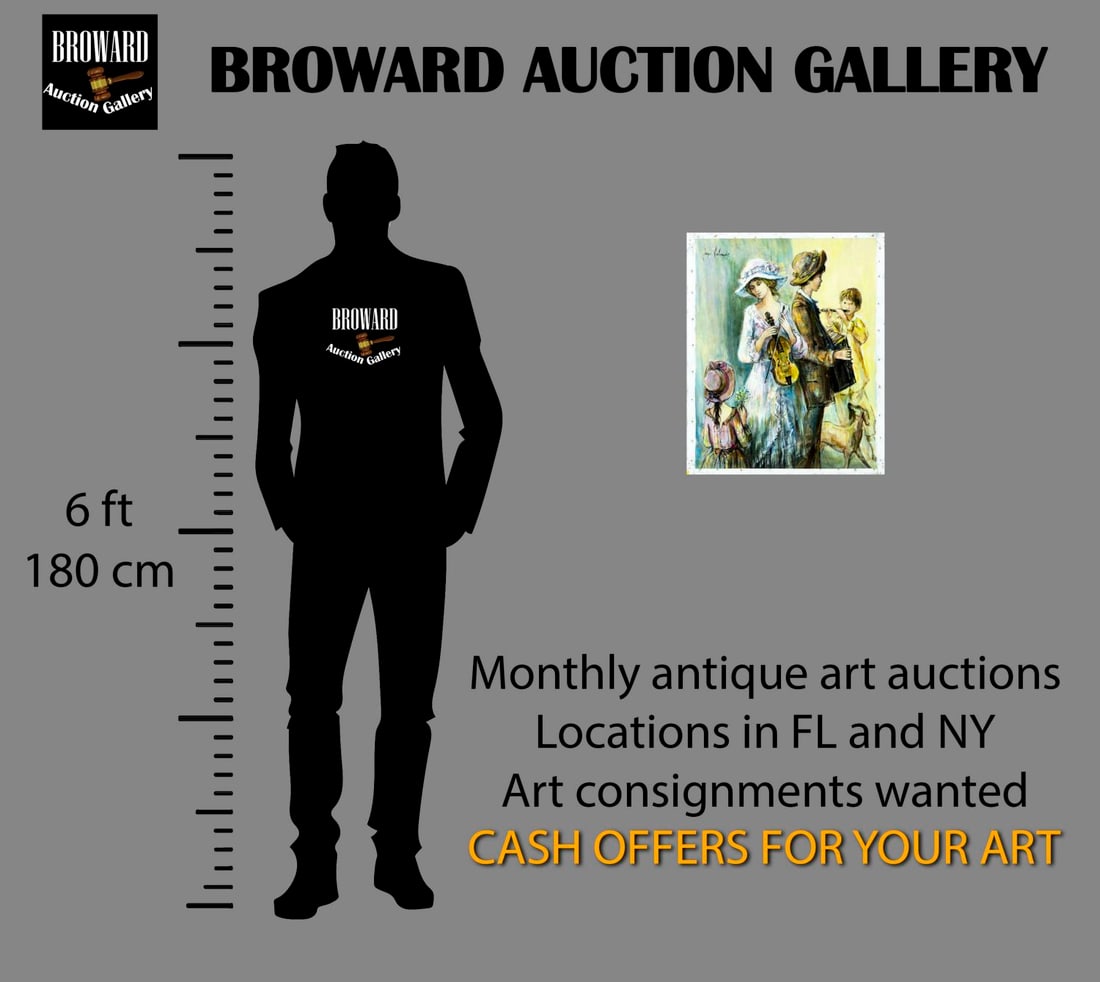 Jacques Lalande (French,1921-2003) oil painting - 2
