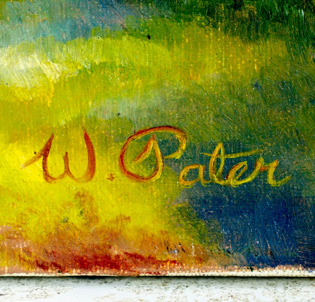 W Pater (US,20C) oil painting - 4