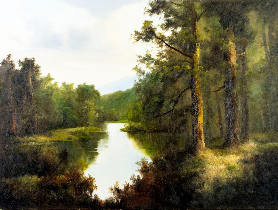 Ron Williams (TN,1947-2016) oil painting - 3