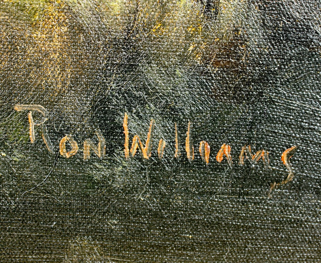 Ron Williams (TN,1947-2016) oil painting - 4