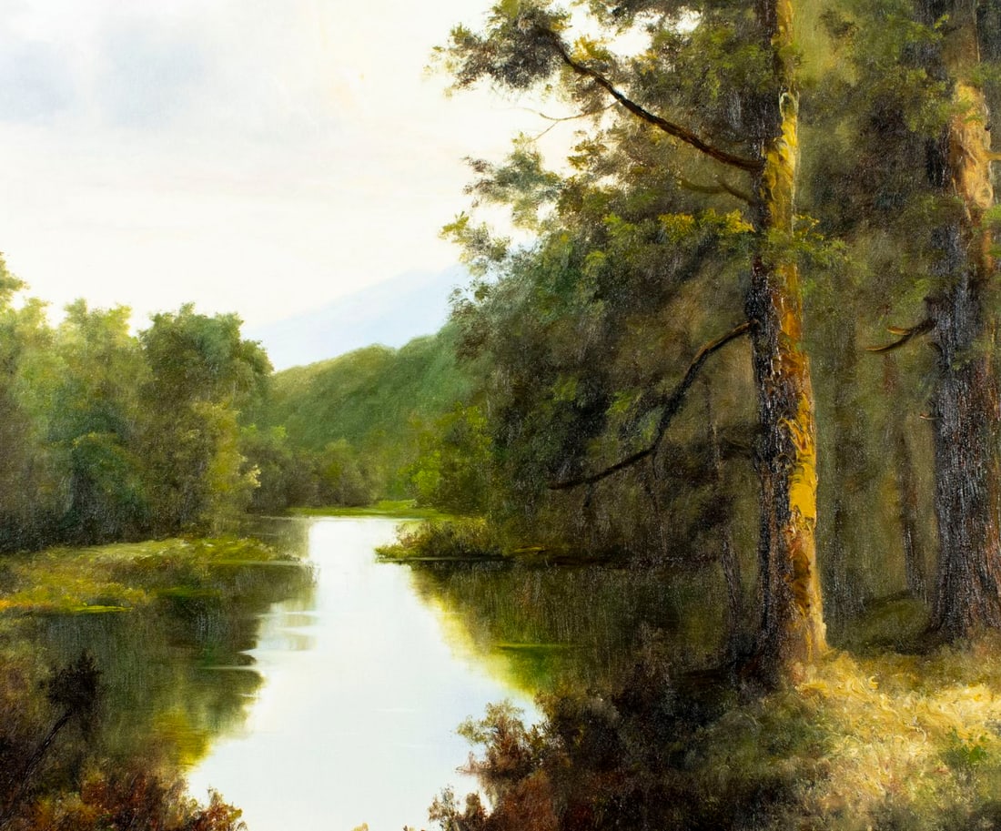 Ron Williams (TN,1947-2016) oil painting - 5
