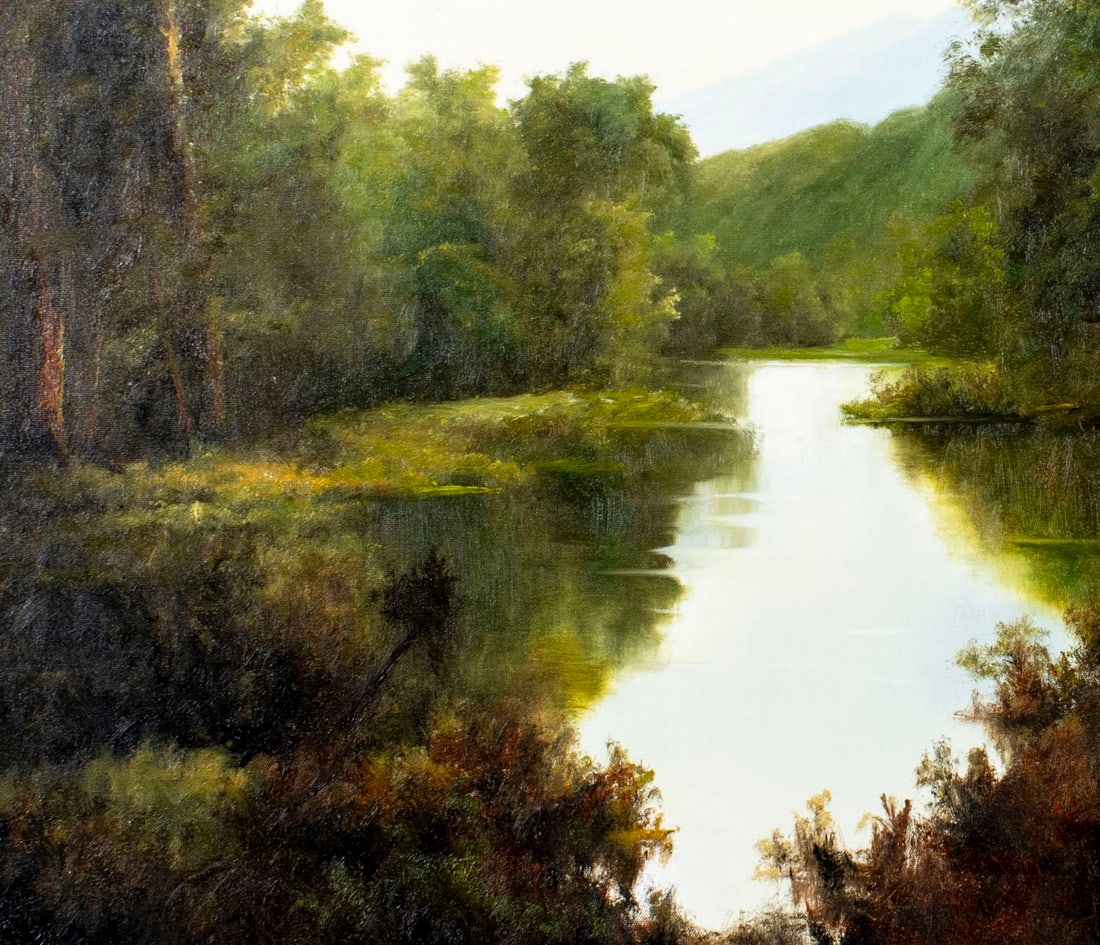 Ron Williams (TN,1947-2016) oil painting - 6