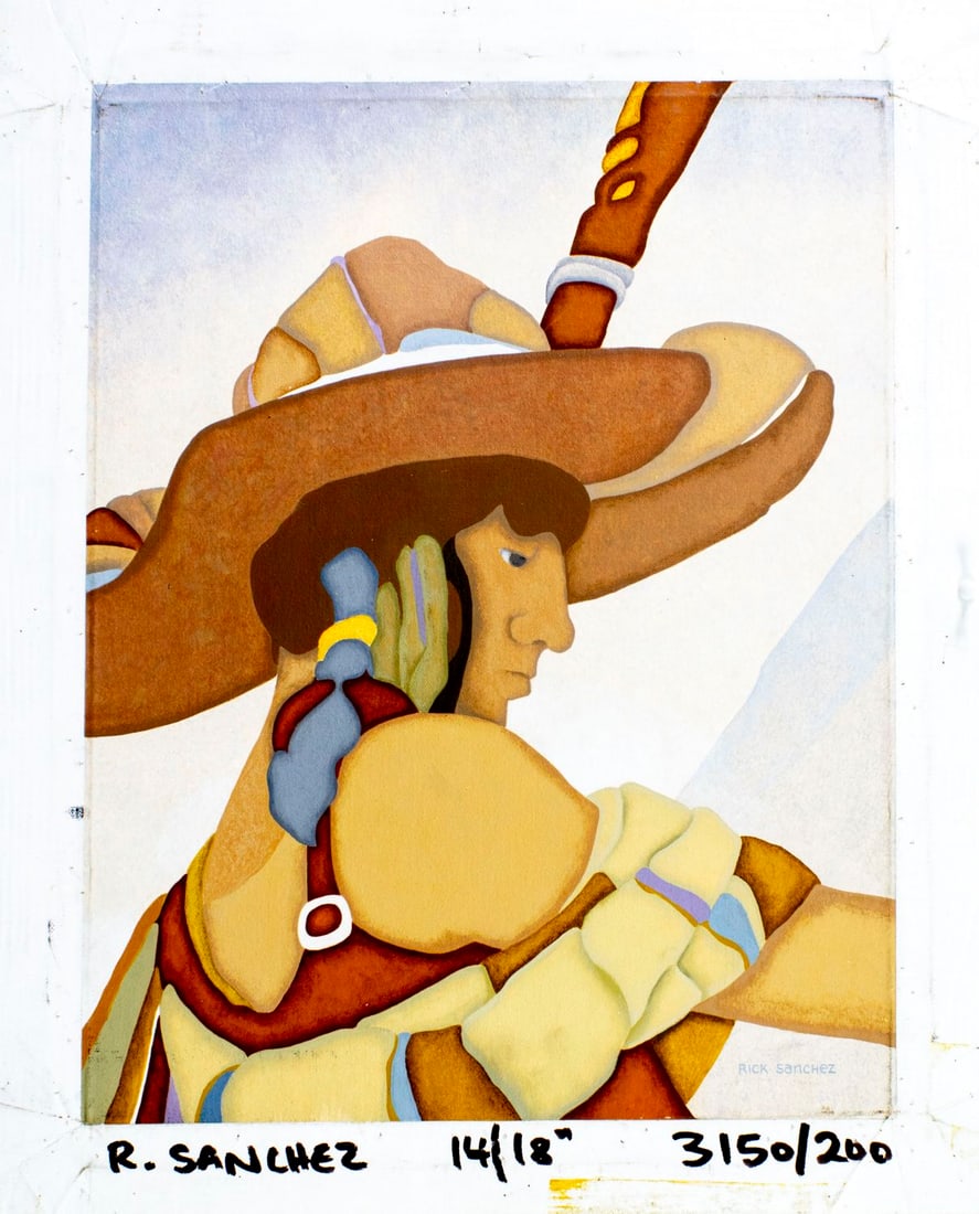 Rick Sanchez (US,20C) oil painting - 3