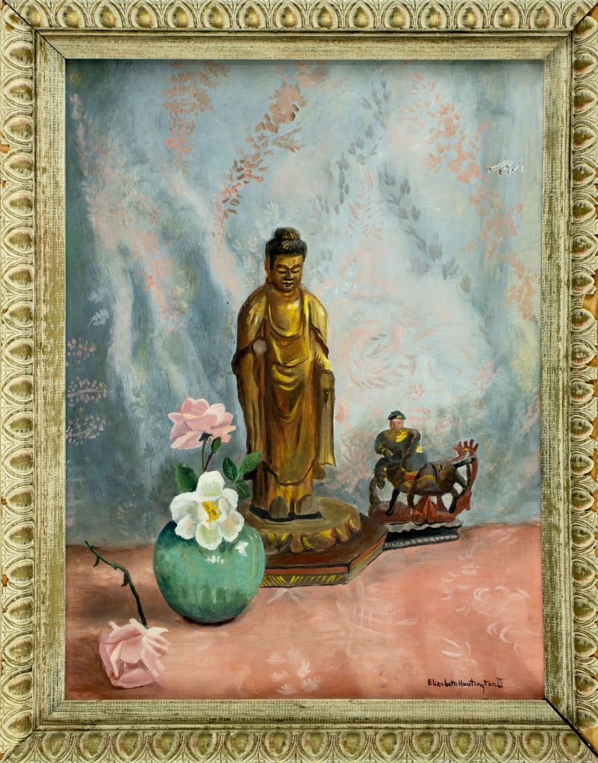 Elizabeth Huntington (MA,1878-1963) oil painting - 3