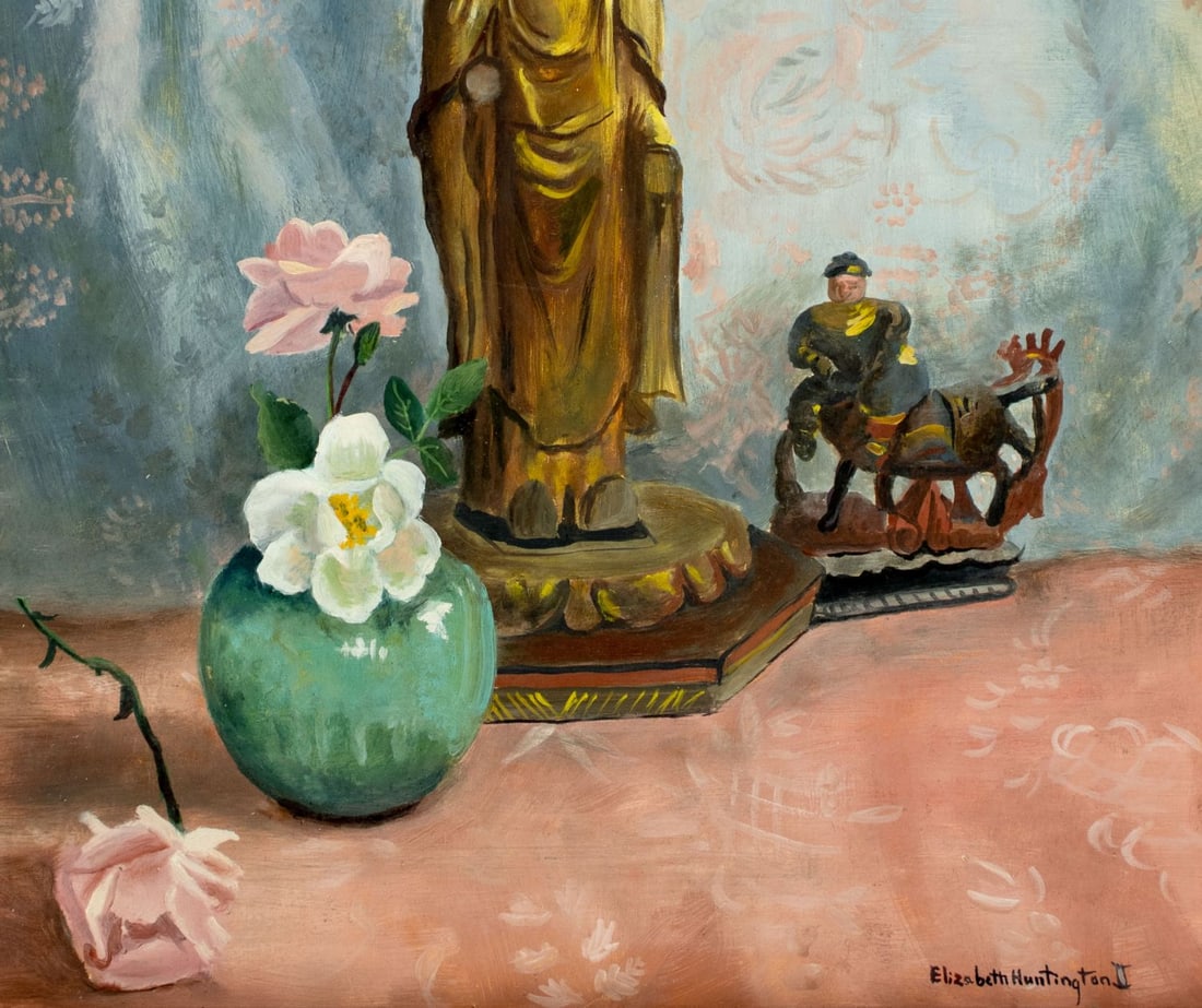 Elizabeth Huntington (MA,1878-1963) oil painting - 7