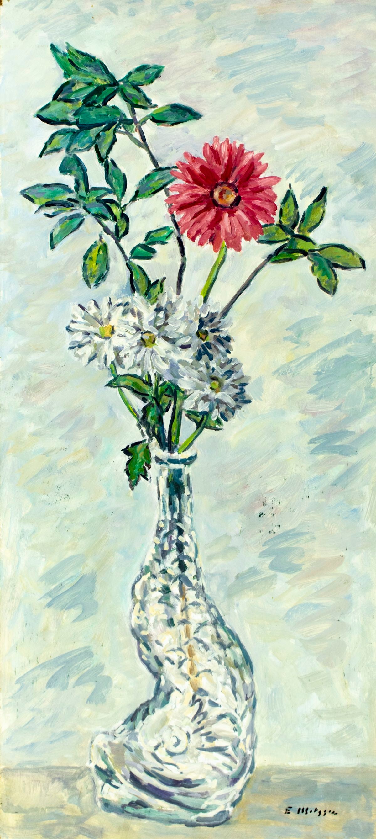 Evelyn Metzger (NY,Brazil,1911-2007) oil painting - 3