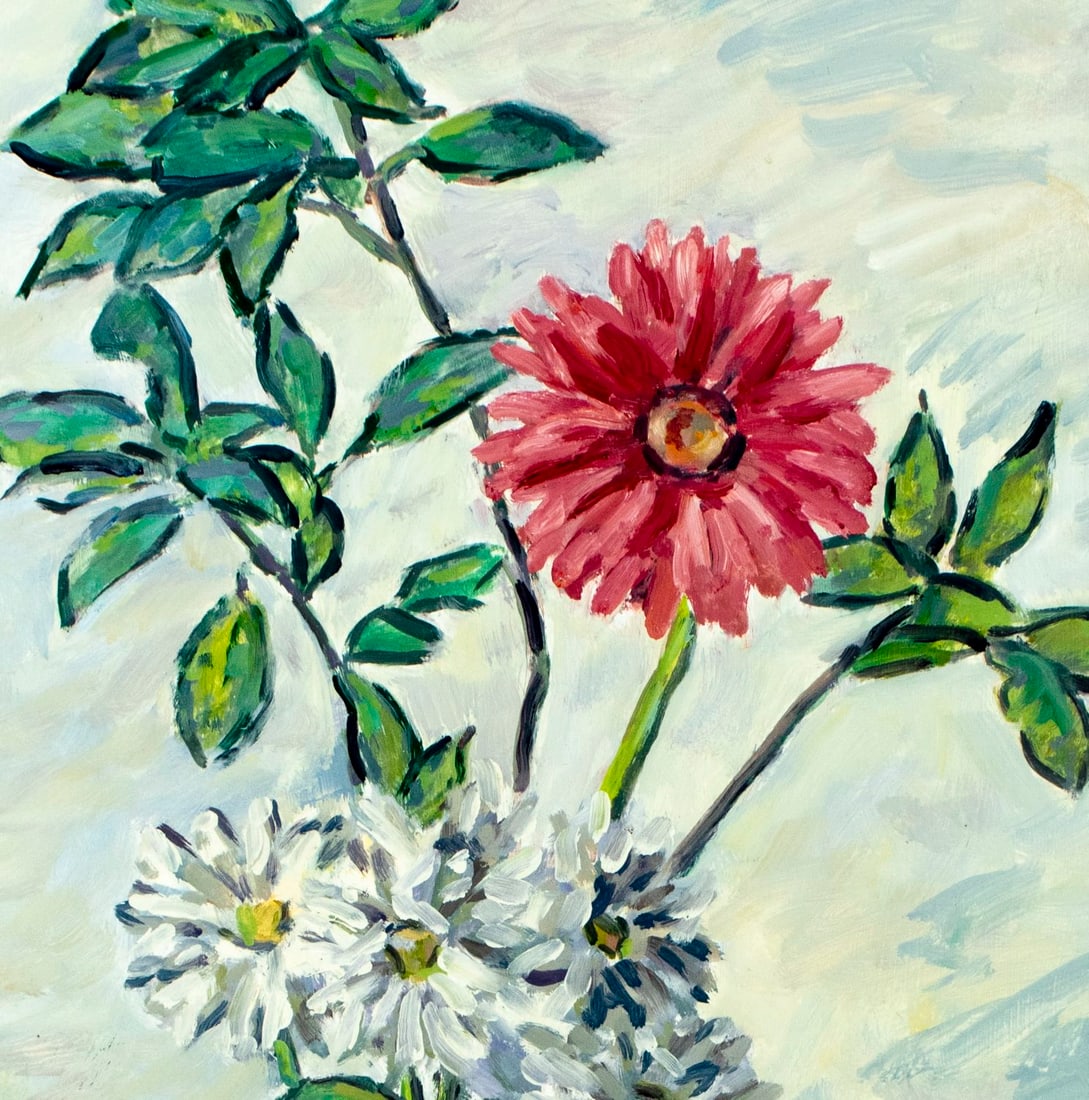 Evelyn Metzger (NY,Brazil,1911-2007) oil painting - 7