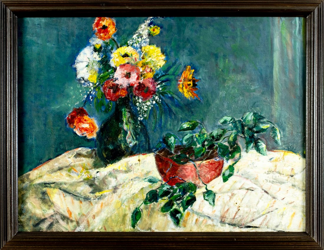 Blanche Rothschild (NY,1893-1988) oil painting - 3