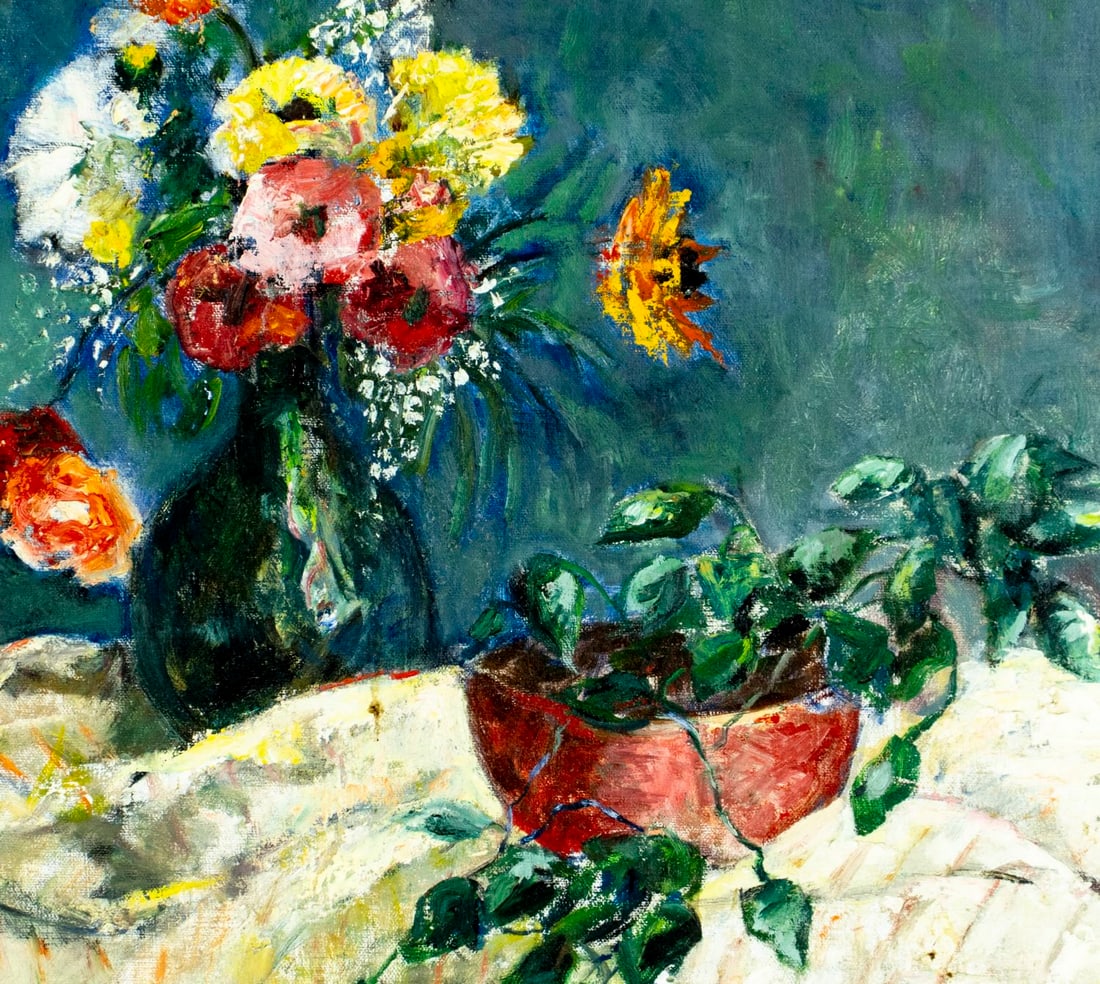 Blanche Rothschild (NY,1893-1988) oil painting - 5