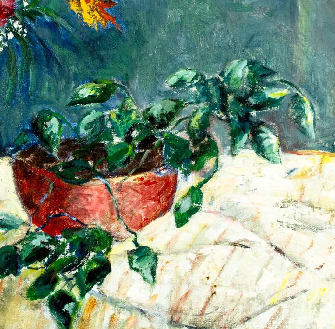 Blanche Rothschild (NY,1893-1988) oil painting - 7