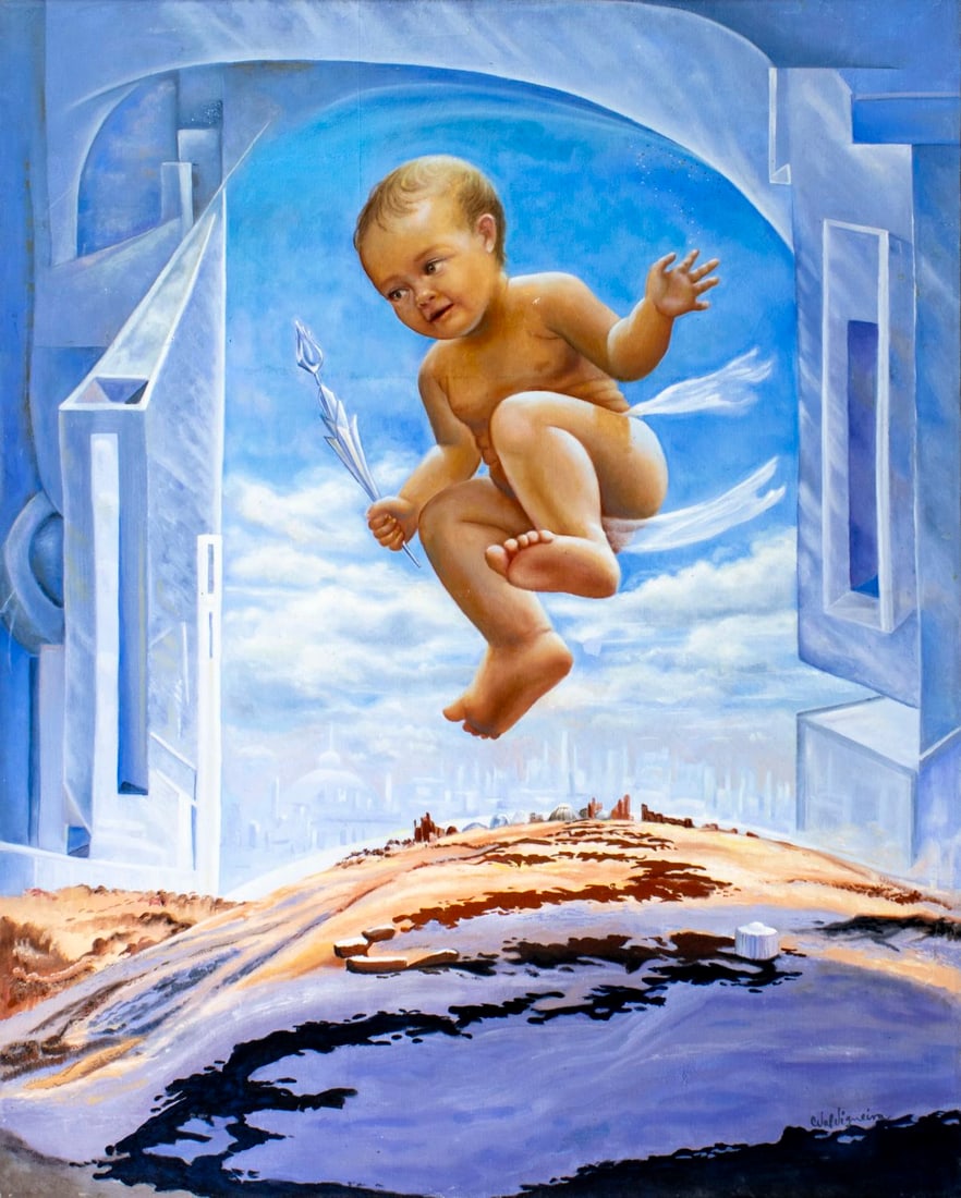 C Valdes Vigueira (South America,20C) oil painting (1 of 13)