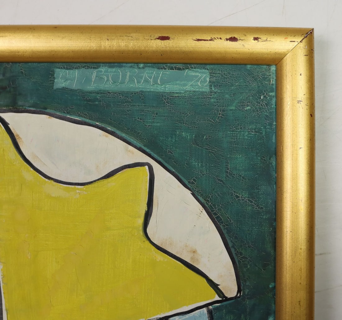 Mortimer Borne (NY,Poland,1902-1987) oil painting - 10