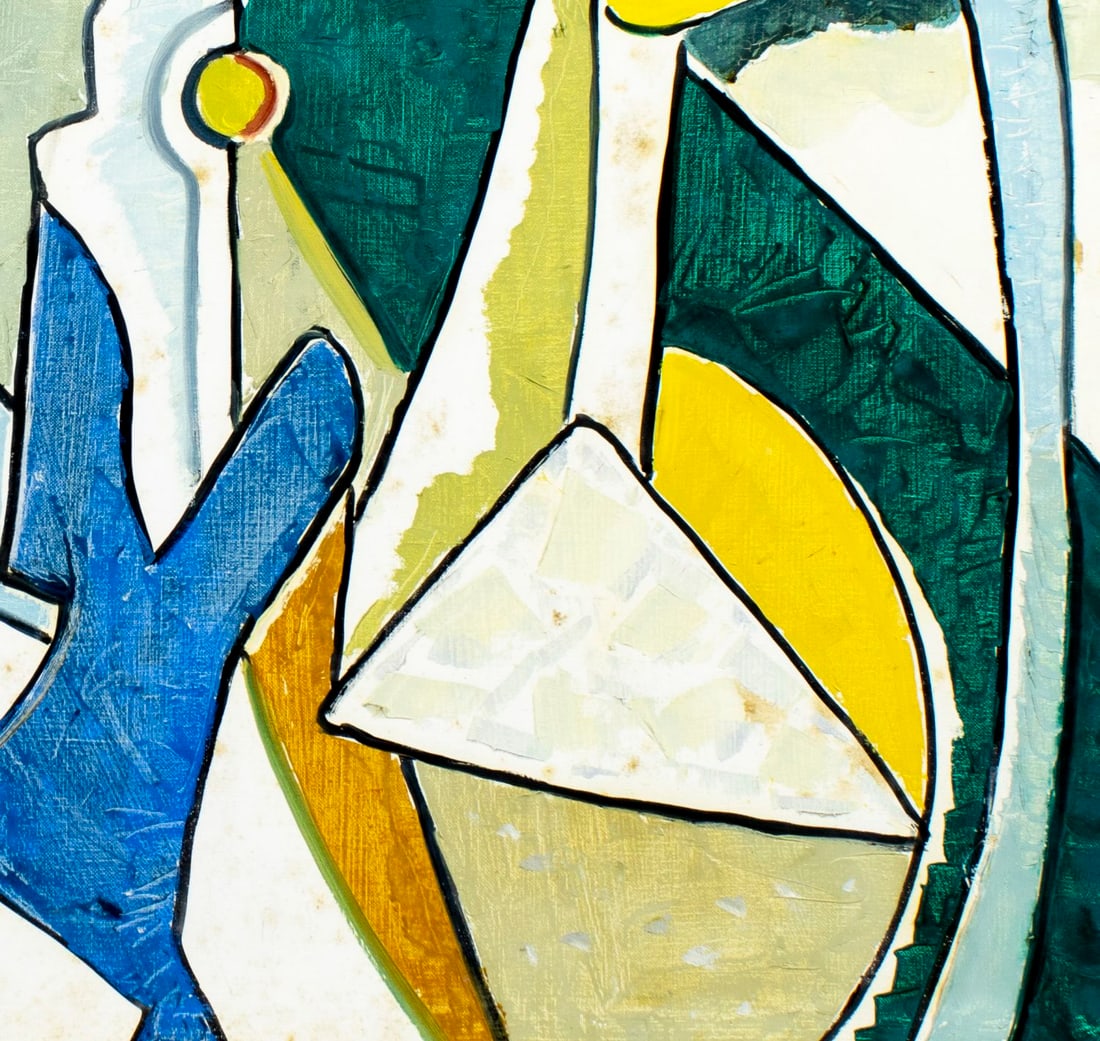 Mortimer Borne (NY,Poland,1902-1987) oil painting - 7