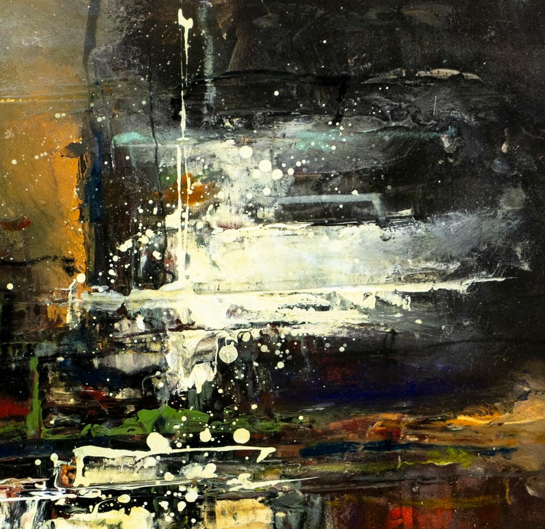 Dennis Levine (NY,20/21C) oil painting - 6