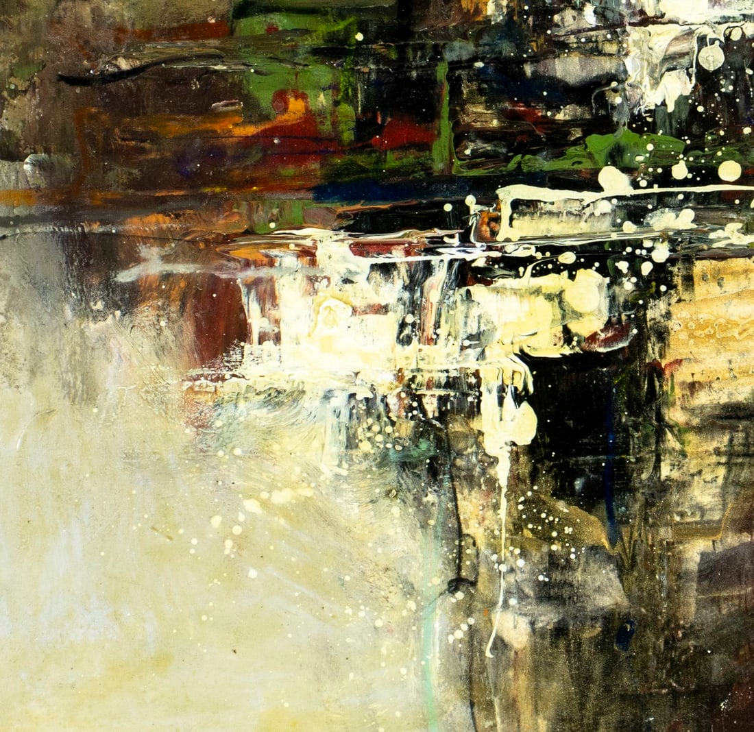 Dennis Levine (NY,20/21C) oil painting - 7