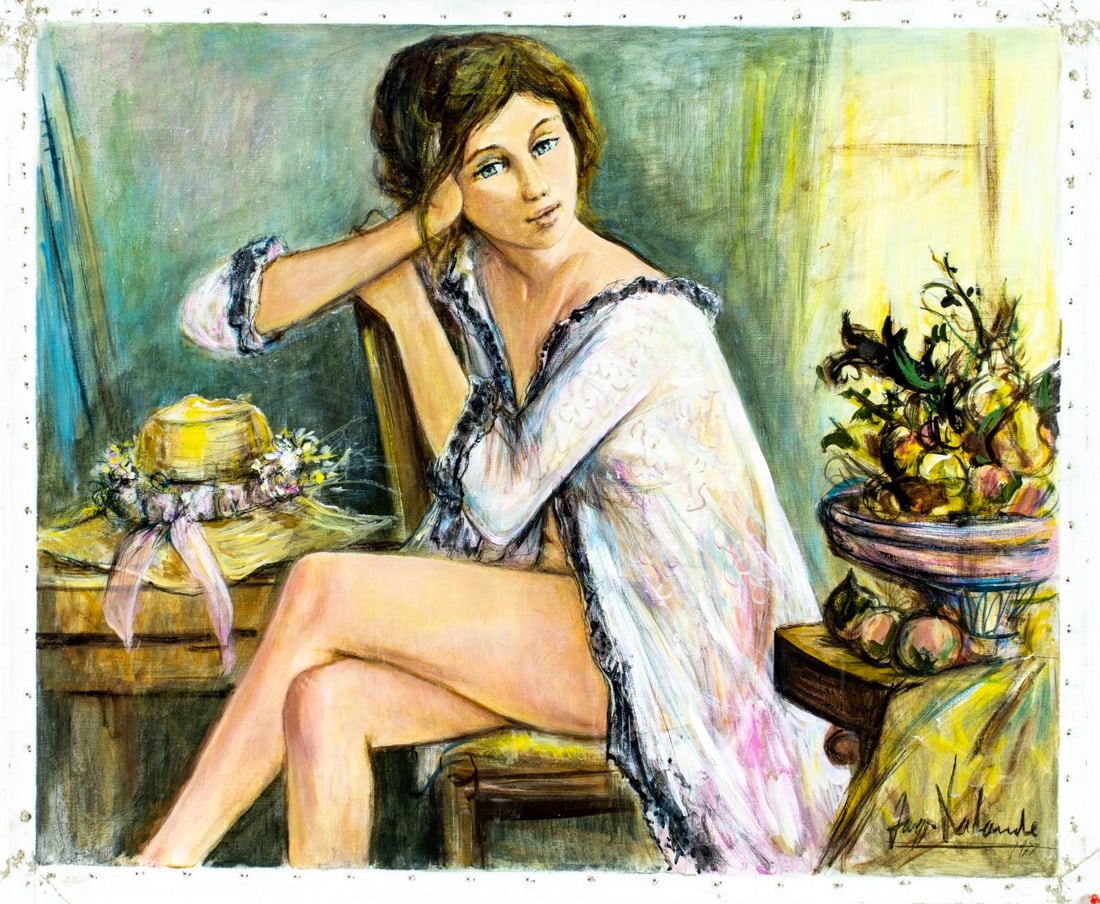 Jacques Lalande (French,1921-2003) oil painting - 3
