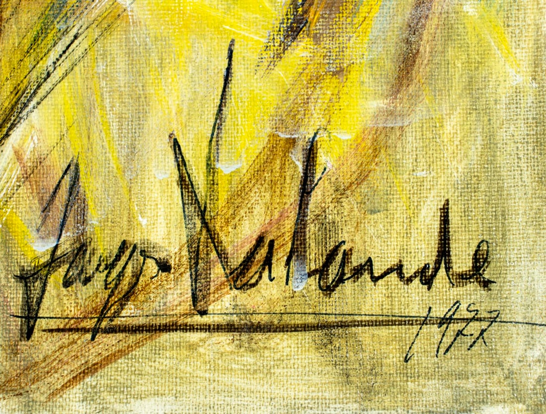 Jacques Lalande (French,1921-2003) oil painting - 4