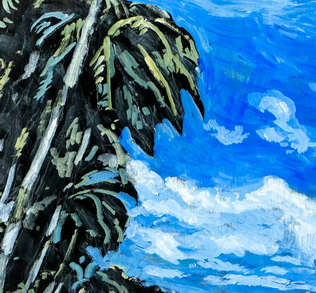 Evelyn Metzger (NY,Brazil,1911-2007) oil painting - 6