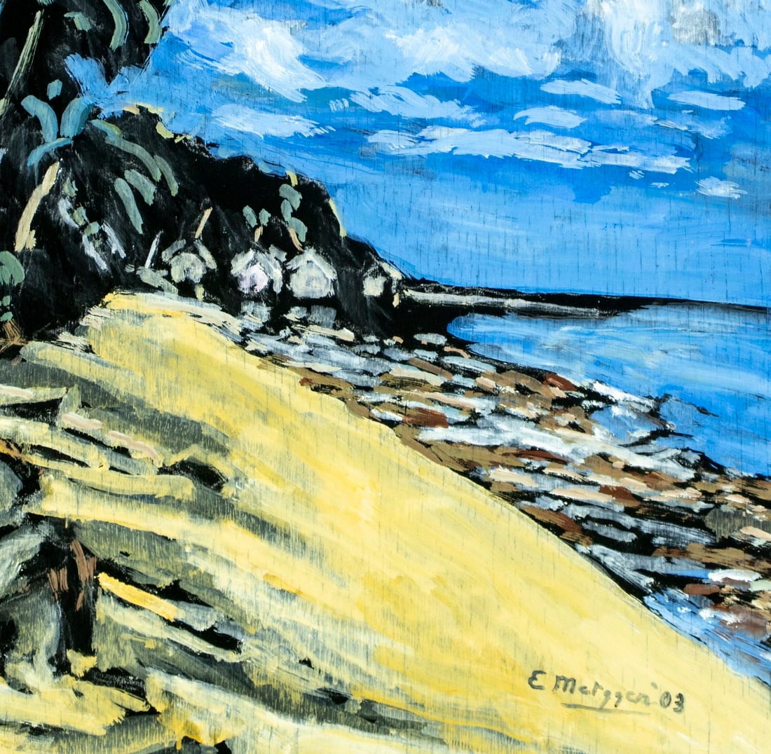 Evelyn Metzger (NY,Brazil,1911-2007) oil painting - 7