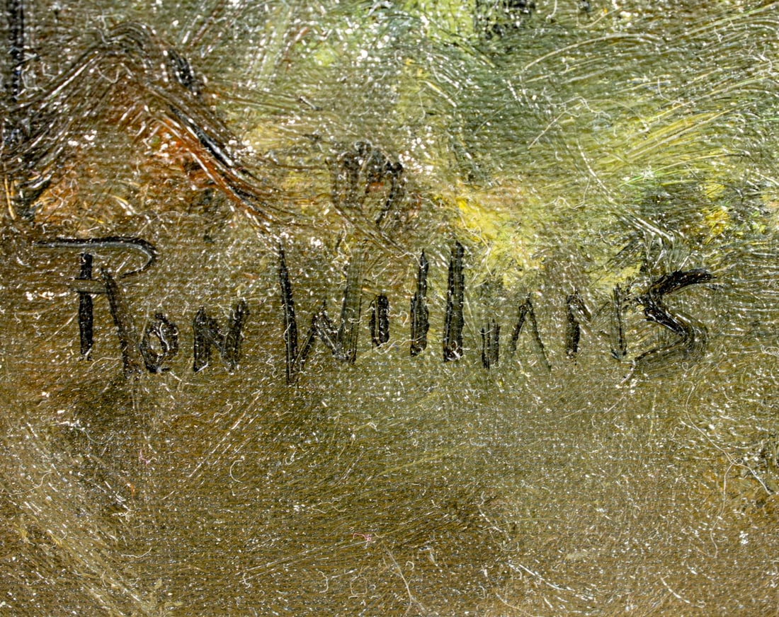 Ron Williams (TN,1947-2016) oil painting - 4