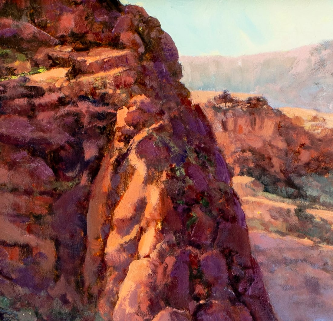 L Calton (US,20C) oil painting - 6