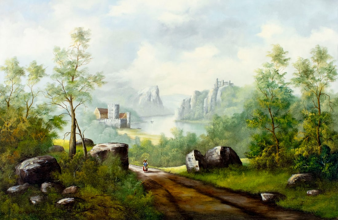 C Karopka (Europe,20C) oil painting (1 of 13)