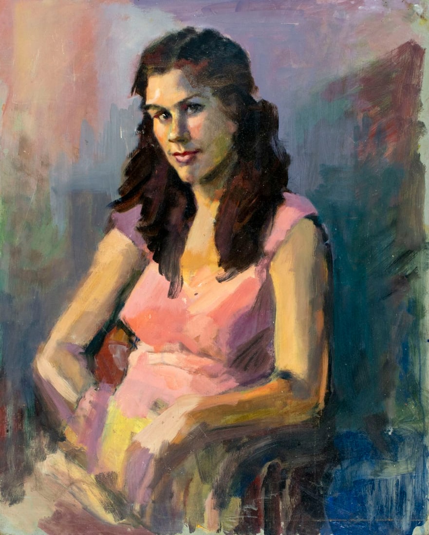 John Reilly (NY,NJ,1942-2021) oil painting - 3