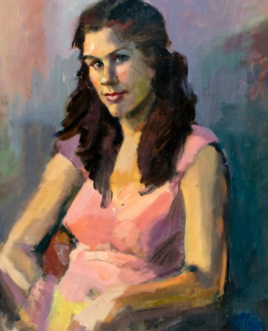 John Reilly (NY,NJ,1942-2021) oil painting - 5