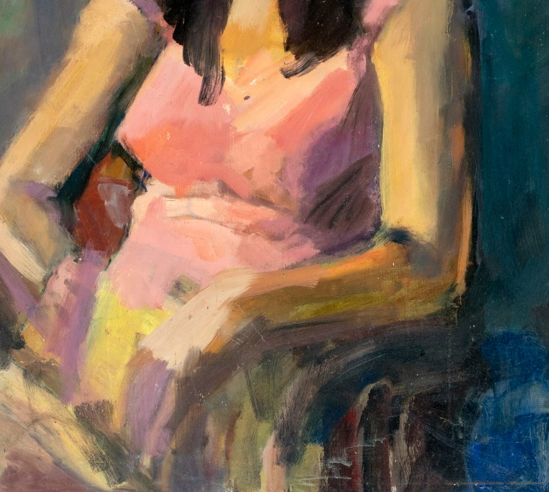 John Reilly (NY,NJ,1942-2021) oil painting - 7