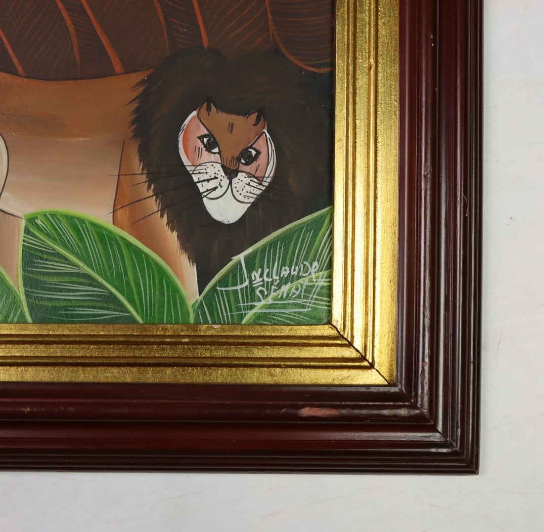 Jean Claude Senat (Haiti,20C) oil painting - 10