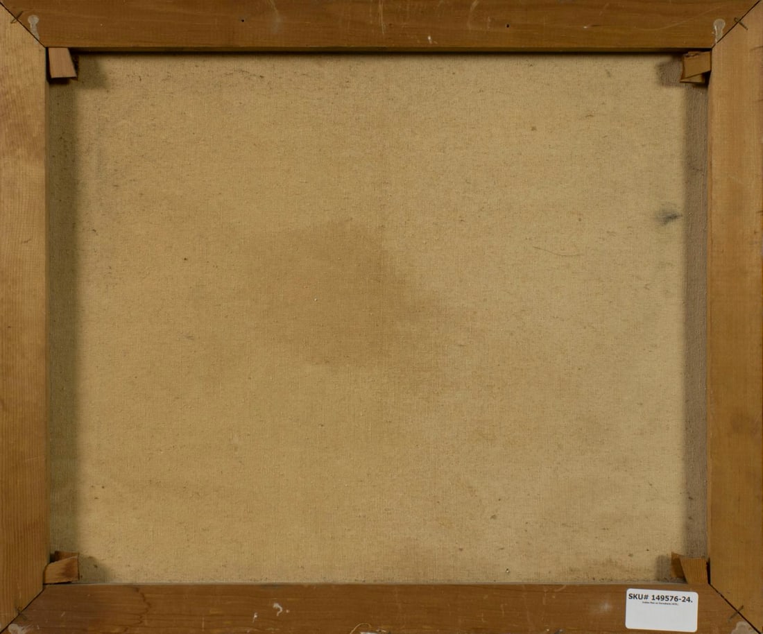 P Miller (US,20C) oil painting - 9