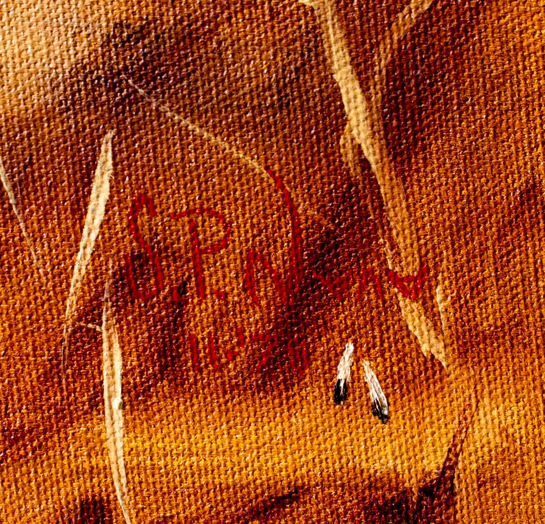 S P Nava-Ha (US,20C) oil painting - 4