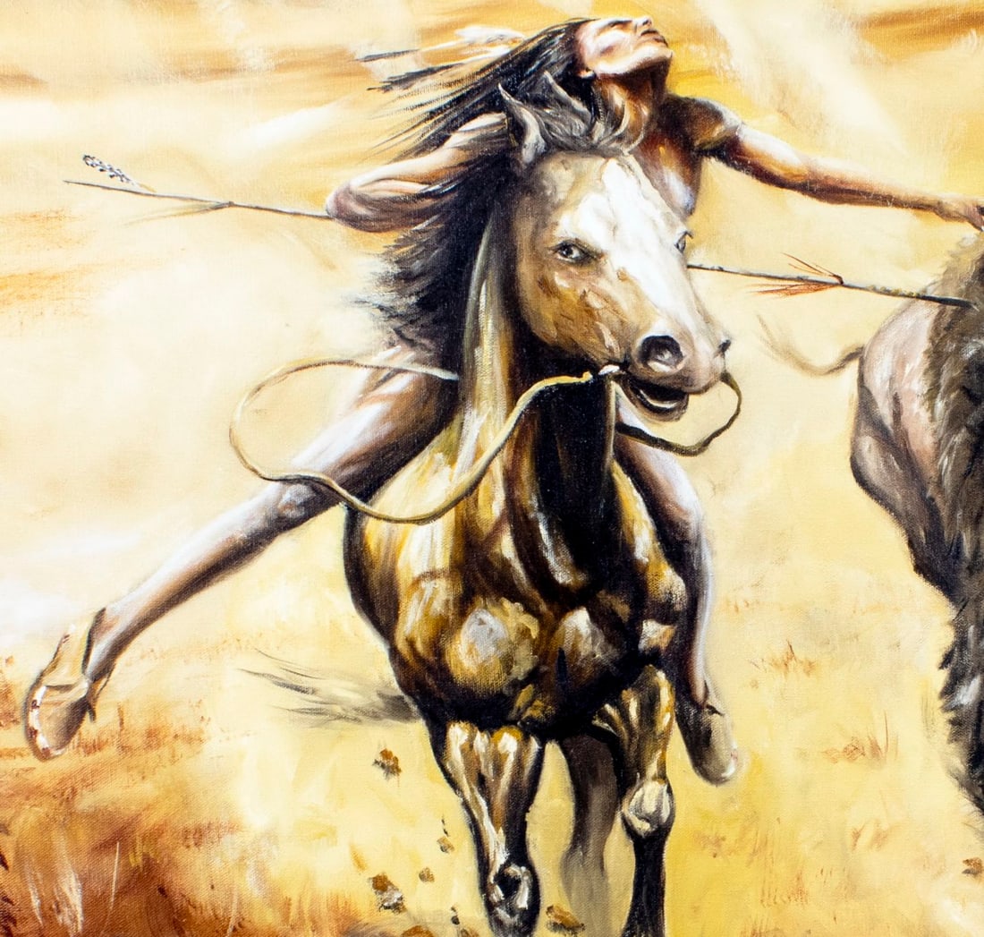 S P Nava-Ha (US,20C) oil painting - 6