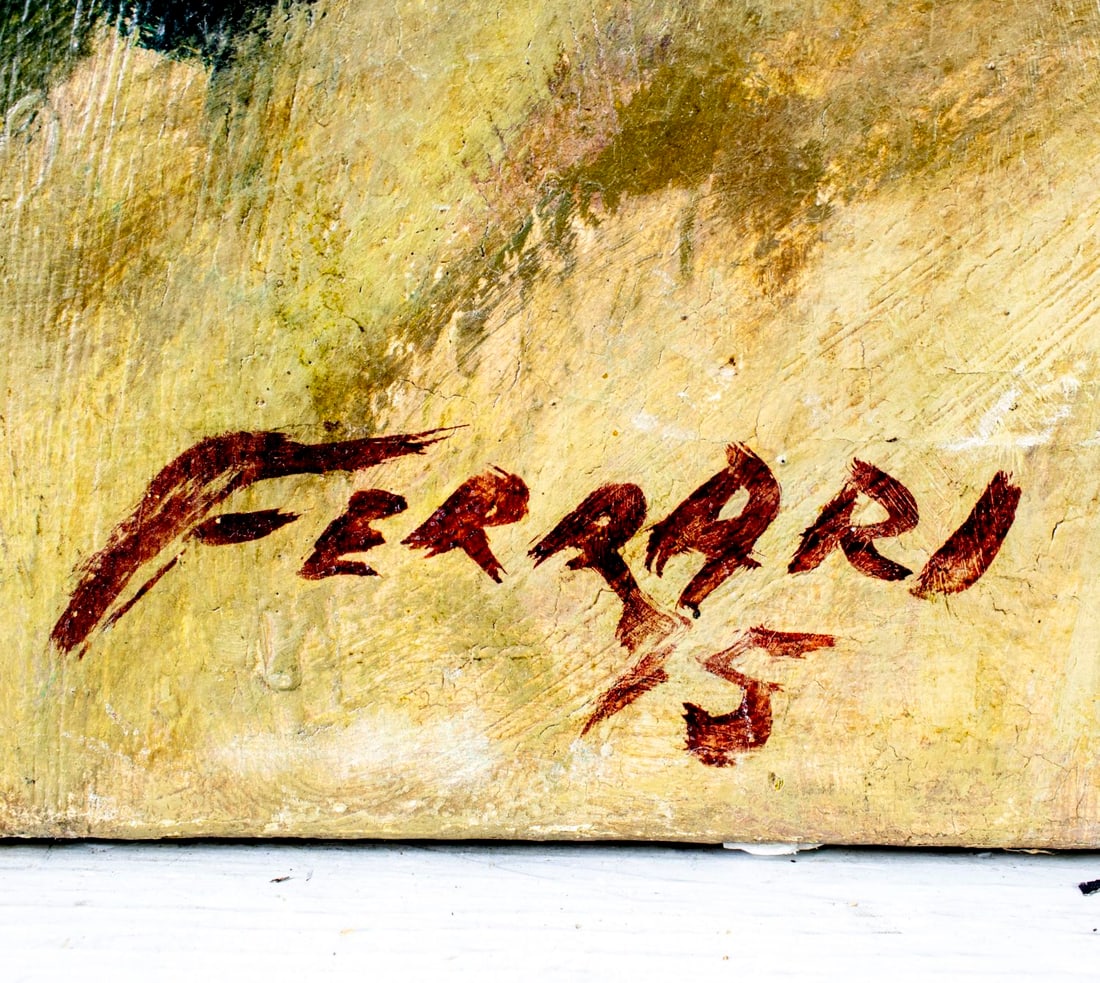 Ferrari (US,20C) oil painting - 4
