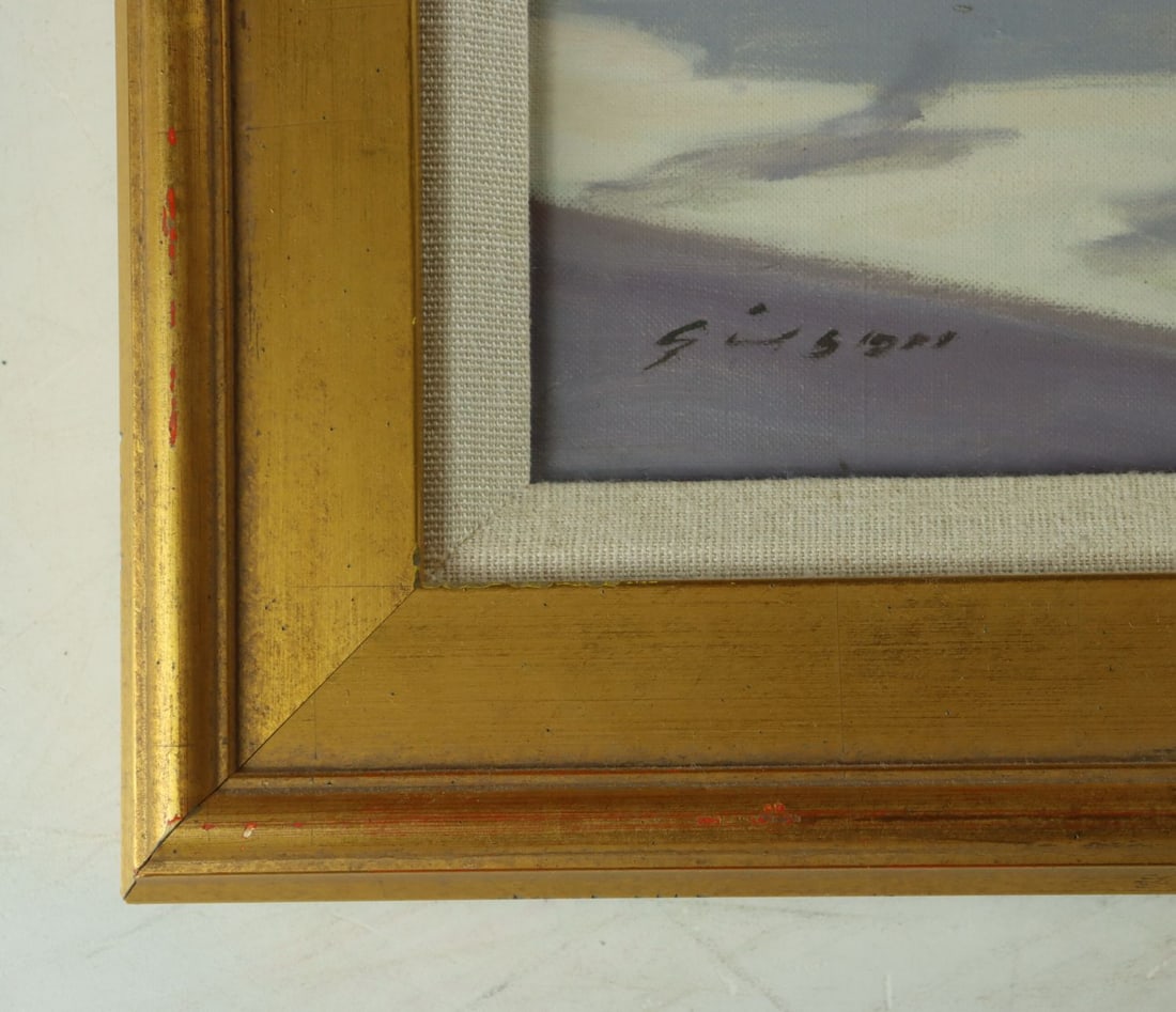 Andre Gisson (French,NY,CT,1921-2003) oil painting - 10