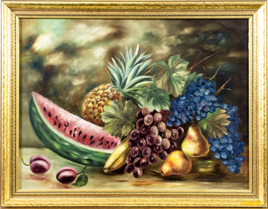 Antique 19C American oil painting - 3